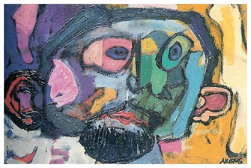 Onay Akbaş — 1993 · Otoportre