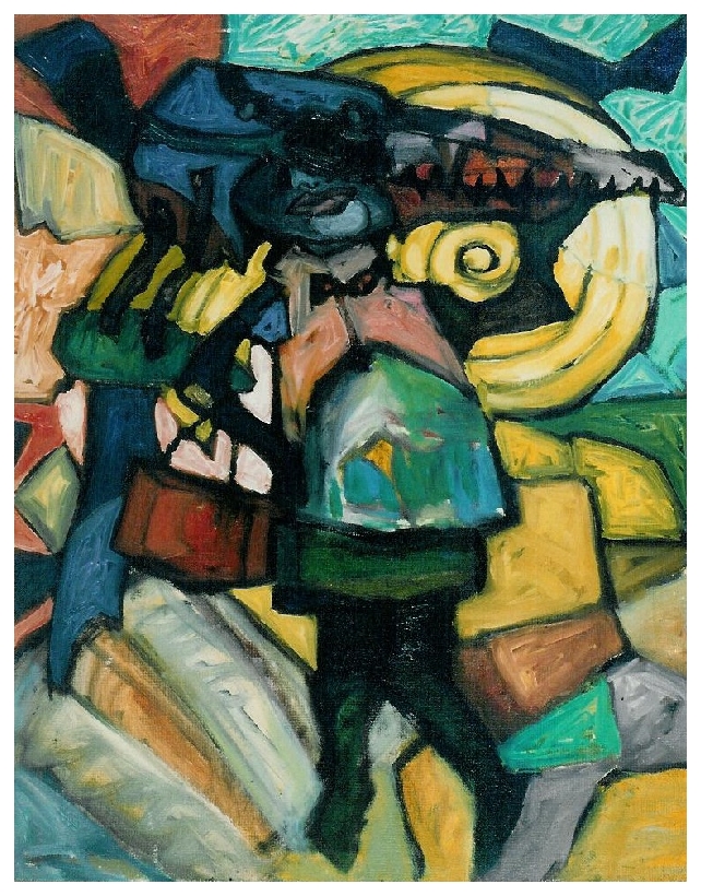 Onay Akbaş — 1994 · Timsah maskeli