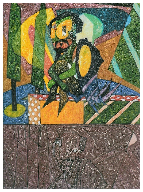 Onay Akbaş — 2000 · Autoportrait