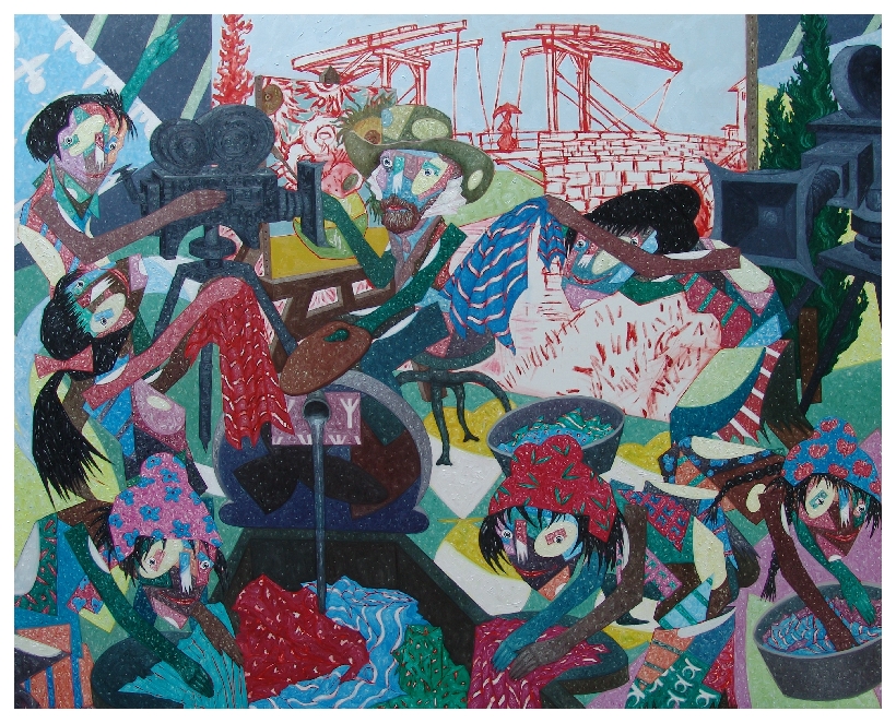 Onay Akbaş — 2009 · Van Goghvecamasir yikayan